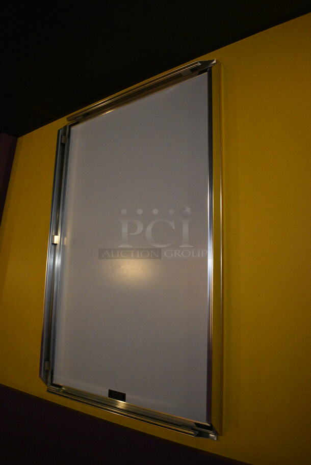 6 Schult Design and Display Metal Wall Mount Movie Poster Frames. 28x1x42. 6 Times Your Bid! BUYER MUST REMOVE - Image 7 of 7