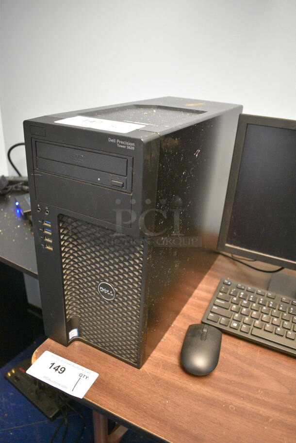 ALL ONE MONEY! Lot of Dell 19" Computer Monitor, Dell Computer Tower, Keyboard and Mouse! - Image 3 of 5
