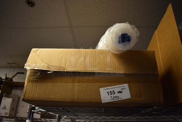 2 Boxes; Box of Straws and Box of Poly Lids. 2 Times Your Bid! - Image 2 of 3
