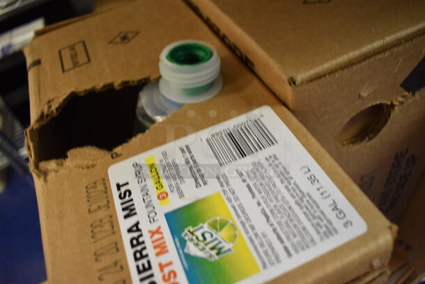 10 Soda Bag In Box BIBs; 2 Sierra Mist, 2 Mountain Dew, 1 Mug Root Beer, 1 Tropicana Fruit Punch, 2 Pepsi, 2 Diet Pepsi. 10 Times Your Bid! - Image 2 of 11