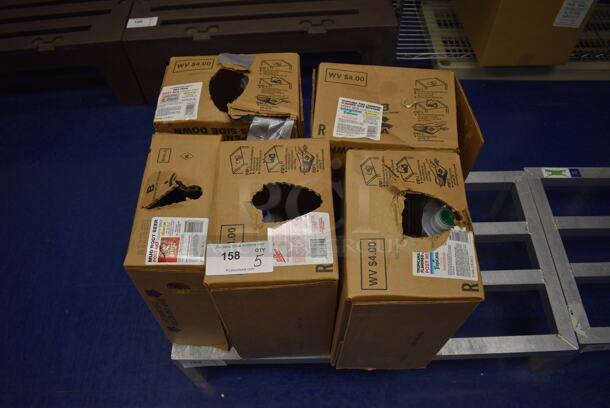 5 Soda Bag In Box BIBs; Mug Root Beer, Dr Pepper, 2 Tropicana, Diet Pepsi. 5 Times Your Bid! - Image 1 of 6
