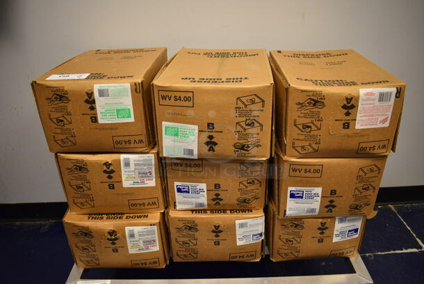 9 Soda Bag In Box BIBs; 2 Mountain Dew, 4 Pepsi, 2 Diet Pepsi and Dr Pepper. 9 Times Your Bid! - Image 1 of 6