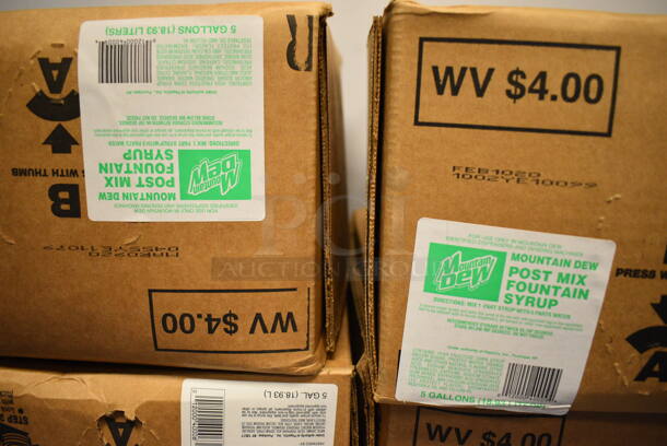 9 Soda Bag In Box BIBs; 2 Mountain Dew, 4 Pepsi, 2 Diet Pepsi and Dr Pepper. 9 Times Your Bid! - Image 2 of 6