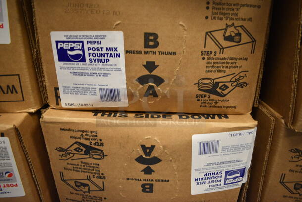 9 Soda Bag In Box BIBs; 2 Mountain Dew, 4 Pepsi, 2 Diet Pepsi and Dr Pepper. 9 Times Your Bid! - Image 4 of 6