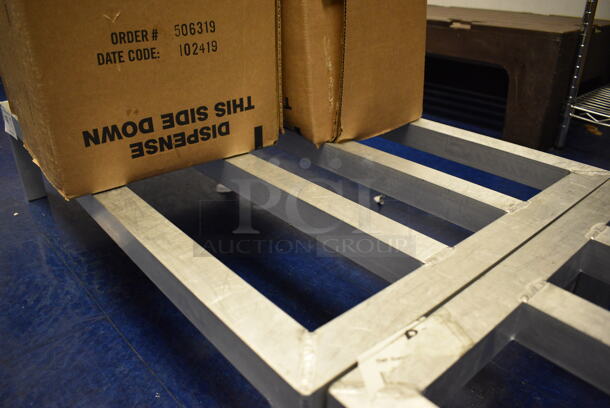 Metal Dunnage Rack. 36x20x8 - Image 2 of 2