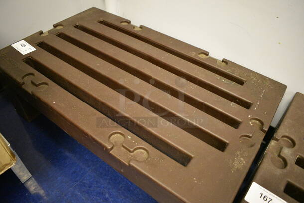 Cambro Brown Poly Dunnage Rack. 36x21x12 - Image 2 of 3