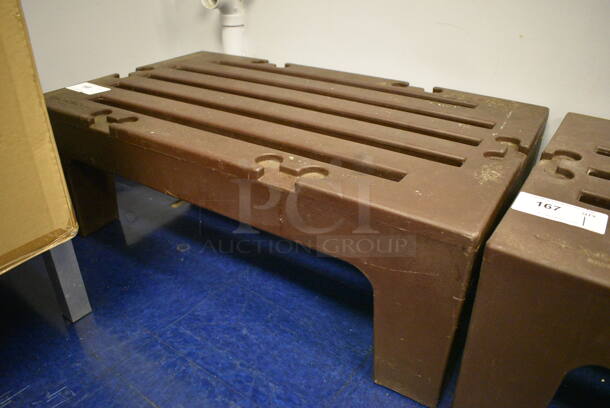 Cambro Brown Poly Dunnage Rack. 36x21x12 - Image 3 of 3
