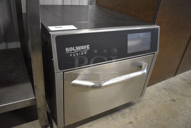 FANTASTIC! Standex Model SOLWAVE OVEN Stainless Steel Commercial Countertop Electric Powered Microwave Speed Cook Oven. 20/240 Volts, 1 Phase. 22x29x20