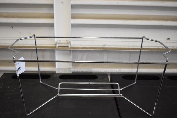 6 Metal Chafing Dish Frames. 24.5x12.5x10. 6 Times Your Bid! - Image 1 of 4