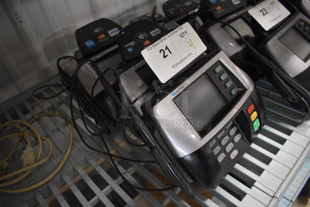4 VeriFone ModelMX 850 Card Readers. 8.5x2.5x8.5. 4x Your Bid! - Image 2 of 4