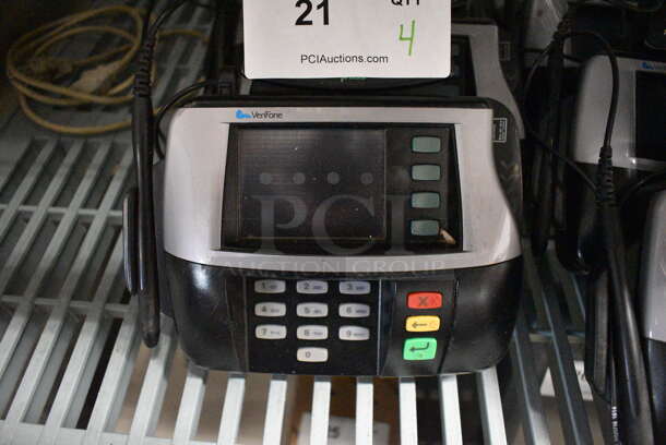 4 VeriFone ModelMX 850 Card Readers. 8.5x2.5x8.5. 4x Your Bid! - Image 3 of 4