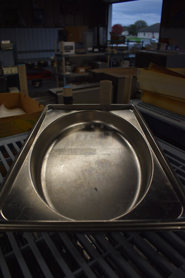 2 Metal Drop In Bins w/1 Lid. 13x21x2. 2x Your Bid - Image 3 of 4