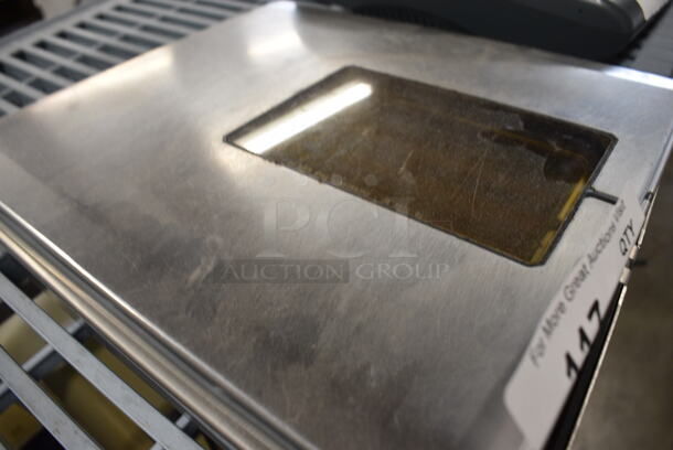 3 Metal Panels w/ View Through Window. 11x12.5x1. 3x Your Bid - Image 3 of 3