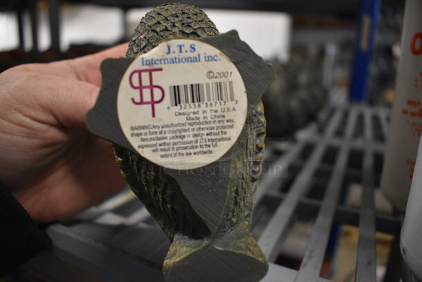 8 J.T.S International Inc. Bronze Decorative Pelican Figurines. 4.5x2x4. 8x Your Bid!  - Image 4 of 4