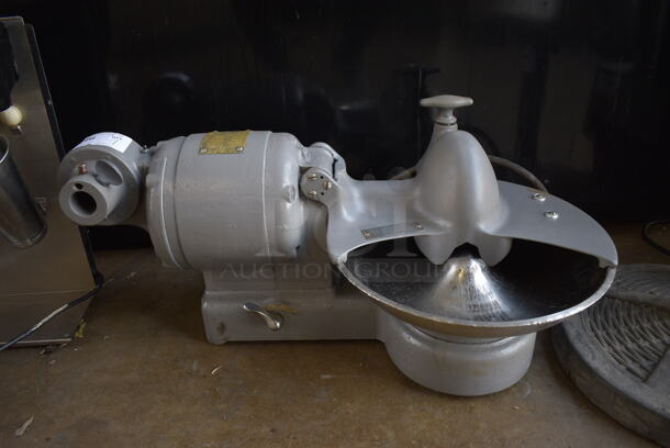 GREAT! Hobart Model 84141 Metal Commercial Countertop Buffalo Chopper. 115 Volts, 1 Phase. 31x17x14. Tested and Working! - Image 1 of 7