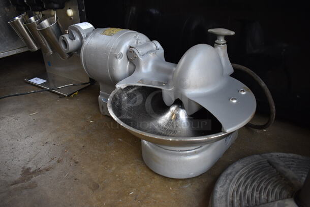 GREAT! Hobart Model 84141 Metal Commercial Countertop Buffalo Chopper. 115 Volts, 1 Phase. 31x17x14. Tested and Working! - Image 3 of 7