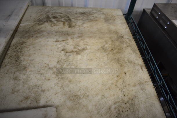 3 White Cutting Boards. Includes 18x24x0.5. 3 Times Your Bid! - Image 4 of 4