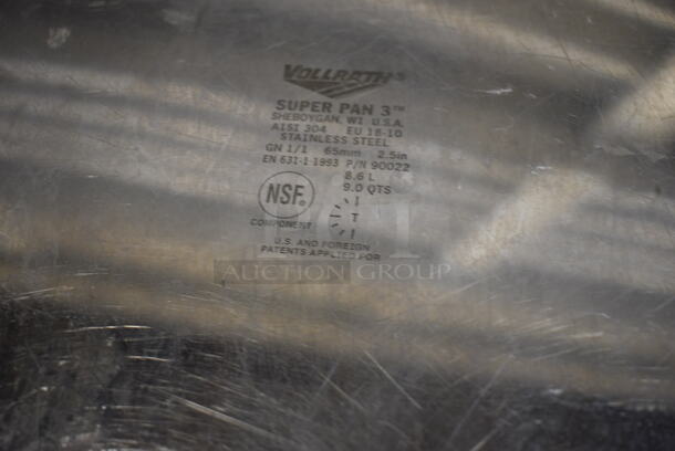 2 Stainless Steel Full Size Drop In Bins. 1/1x2. 2 Times Your Bid! - Image 3 of 4