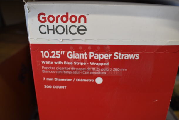 5 Boxes of 10.25" Paper Straws. 5x Your Bid! - Image 2 of 3