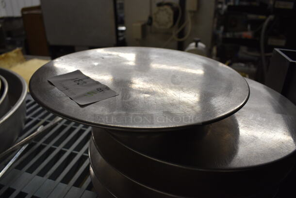 5 Metal Round Cake Stands. 12.5x12.5x1.5. 5 Times Your Bid! - Image 6 of 7