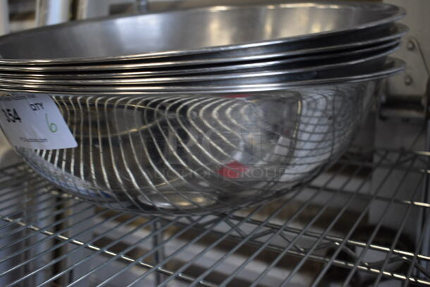 6 Metal Bowls. 18x18x6. 6 Times Your Bid! - Image 4 of 4
