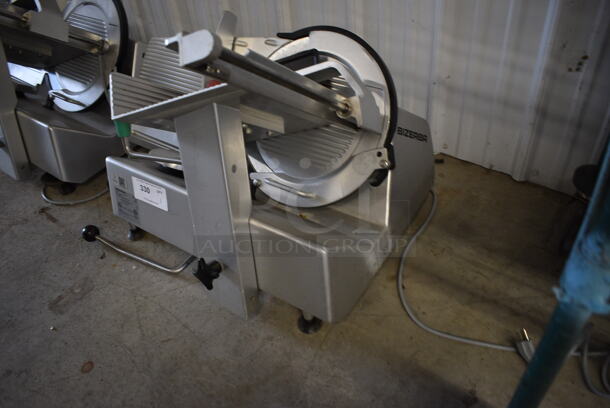 BEAUTIFUL! 2016 Bizerba Model GSP H Stainless Steel Commercial Countertop Meat Slicer. 120 Volts, 1 Phase. 29x23x23. Tested and Working! - Image 3 of 7
