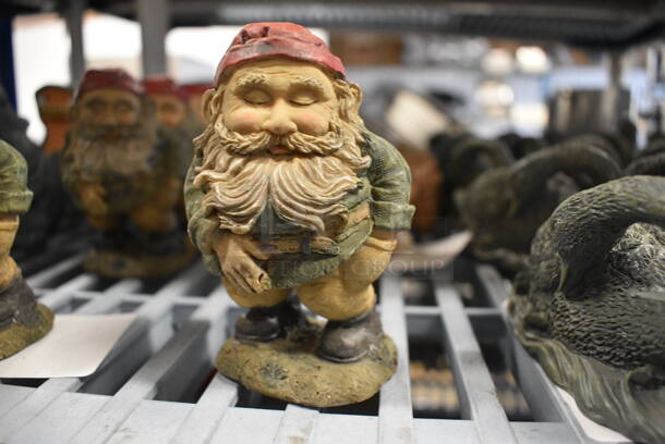 10 Various Decorative Gnome Figurines. 2.5x2x4.5. 10x Your Bid - Image 2 of 4