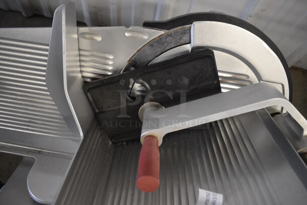 BEAUTIFUL! 2016 Bizerba Model GSP H Stainless Steel Commercial Countertop Meat Slicer. 120 Volts, 1 Phase. 29x23x23. Tested and Working! - Image 4 of 7