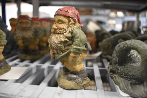 10 Various Decorative Gnome Figurines. 2.5x2x4.5. 10x Your Bid - Image 3 of 4