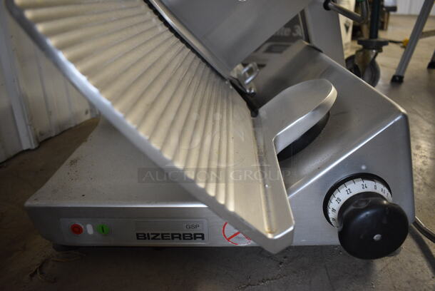 BEAUTIFUL! 2016 Bizerba Model GSP H Stainless Steel Commercial Countertop Meat Slicer. 120 Volts, 1 Phase. 29x23x23. Tested and Working! - Image 6 of 7