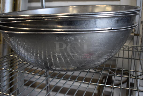 5 Metal Bowls. 17.5x17.5x5.5. 5 Times Your Bid! - Image 6 of 6