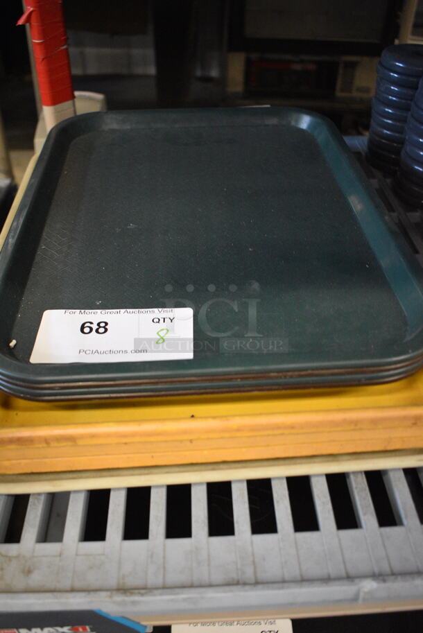 8 Plastic Serving Trays. 16x12x1. 8x Your Bid! - Image 1 of 4