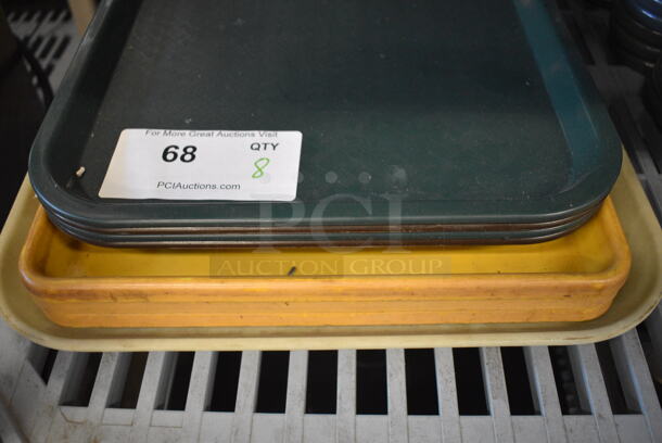 8 Plastic Serving Trays. 16x12x1. 8x Your Bid! - Image 2 of 4