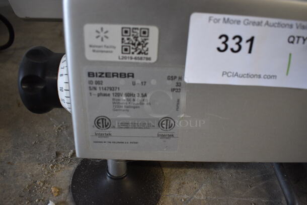 BEAUTIFUL! 2017 Bizerba Model GSP H Stainless Steel Commercial Countertop Meat Slicer. 120 Volts, 1 Phase. 29x23x23. Tested and Working! - Image 5 of 7