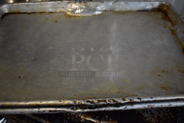 14 Metal Half Size Baking Pans. 13x18x1. 14 Times Your Bid! - Image 4 of 4