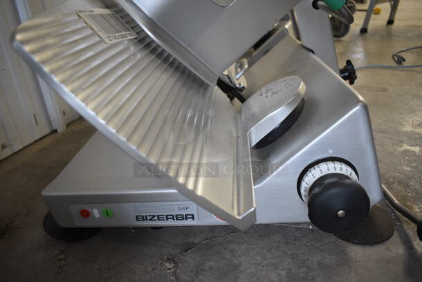 BEAUTIFUL! 2017 Bizerba Model GSP H Stainless Steel Commercial Countertop Meat Slicer. 120 Volts, 1 Phase. 29x23x23. Tested and Working! - Image 6 of 7