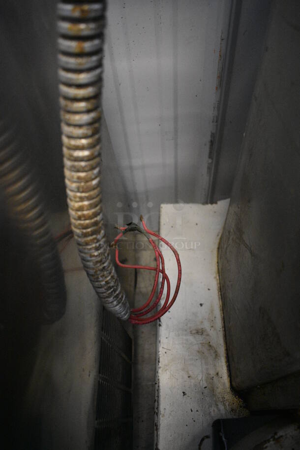 Hobart Model L800 Commercial Floor Style 80 Quart Mixer w/Stainless Steel Mixing Bowl and Dough Hook, Whisk, and Beater Paddle Attachments. Planetary Drive Shaft Needs Repaired. 220 Volt, 3 Phase. 29x41x56. - Image 9 of 11