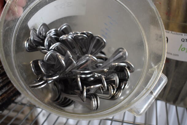 ALL ONE MONEY! Lot of Various Spoons in Poly Bin! 6.5" - Image 4 of 4