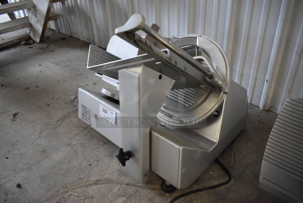 BEAUTIFUL! Bizerba Stainless Steel Commercial Countertop Meat Slicer. 120 Volts, 1 Phase. 29x23x23. Tested and Does Not Power On - Image 3 of 8