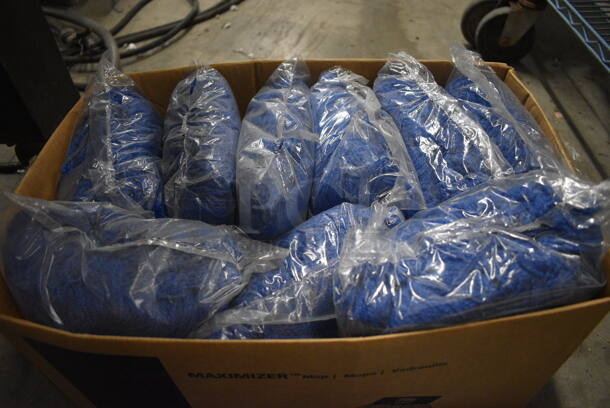 10 BRAND NEW! Blue and White Mop Heads. 10 Times Your Bid! - Image 4 of 5