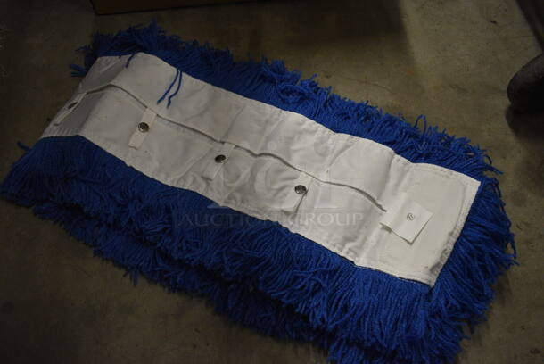 10 BRAND NEW! Blue and White Mop Heads. 10 Times Your Bid! - Image 5 of 5