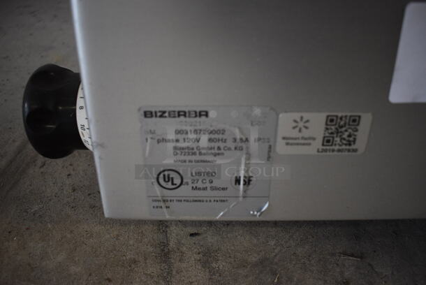 BEAUTIFUL! Bizerba Stainless Steel Commercial Countertop Meat Slicer. 120 Volts, 1 Phase. 29x23x23. Tested and Does Not Power On - Image 5 of 8