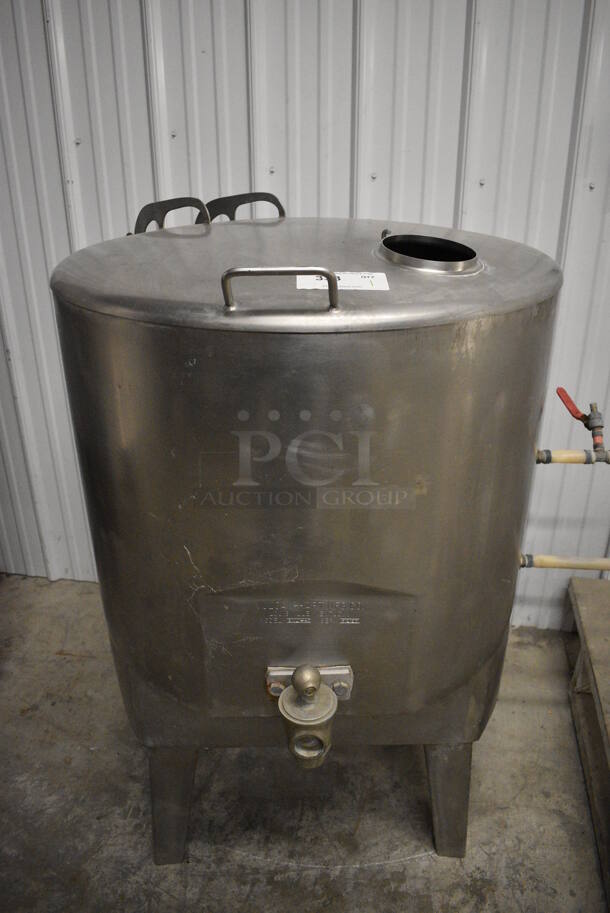 WOW! Vulcan Hart Model GKL-40 Stainless Steel Commercial Floor Style 40 Gallon Steam Kettle. 32x34x45