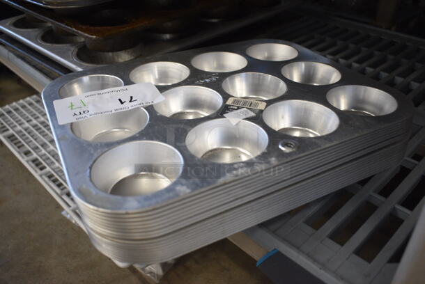 17 Muffin/Cupcake Baking Pans. 10x13x1. 17x Your Bid! - Image 4 of 4