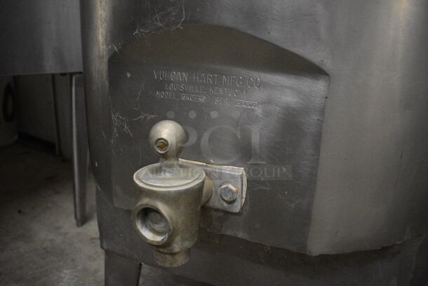 WOW! Vulcan Hart Model GKL-40 Stainless Steel Commercial Floor Style 40 Gallon Steam Kettle. 32x34x45 - Image 6 of 7