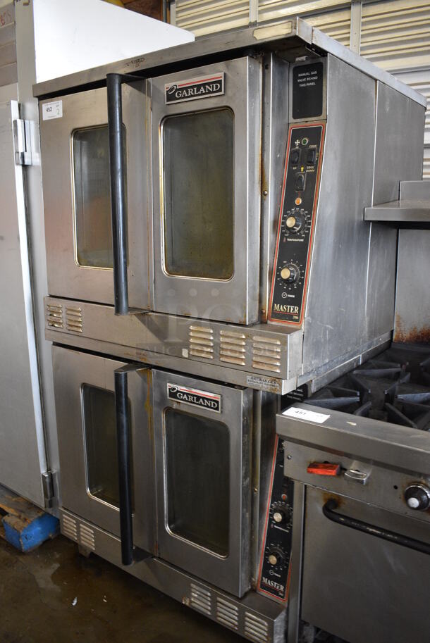 2 BEAUTIFUL! Garland Master 200 Stainless Steel Commercial Full Size Convection Ovens w/ View Through Doors, Metal Oven Racks and Thermostatic Controls. 38x42x70.5. 2 Times Your Bid! - Image 3 of 6