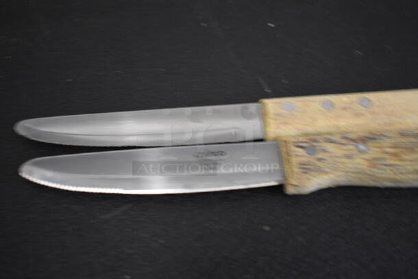 ALL ONE MONEY! Lot of Metal Knives in Poly Bin! 10" - Image 4 of 5