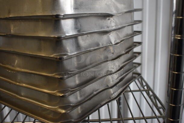 7 Stainless Steel 1/2 Size Drop In Bins. 1/2x6. 7 Times Your Bid! - Image 5 of 5