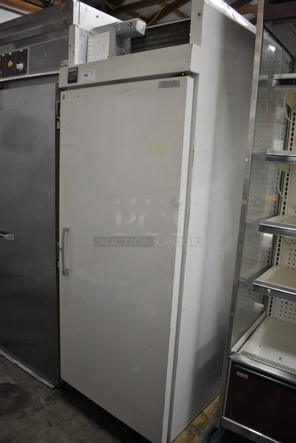 NICE! Carrier Model T30HSP-4 Metal Commercial Hardening Cabinet. 115 Volts, 1 Phase. 31x37x83. Tested and Working!