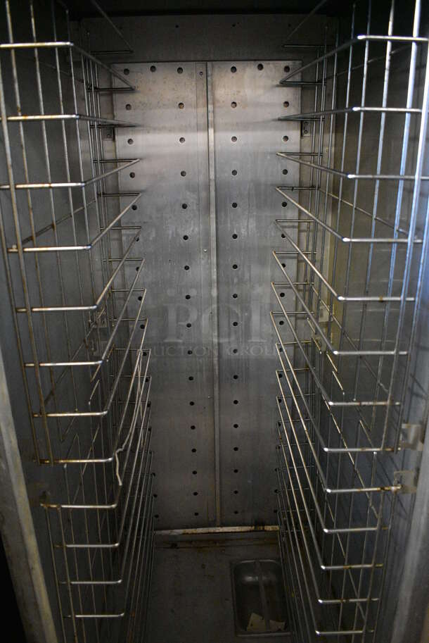 COOL! Metro Model HM2000 Commercial Stainless Steel Floor Style Holding Cabinet On Commercial Casters. 25x32x69. Cannot Test Due To Plug Style - Image 5 of 9